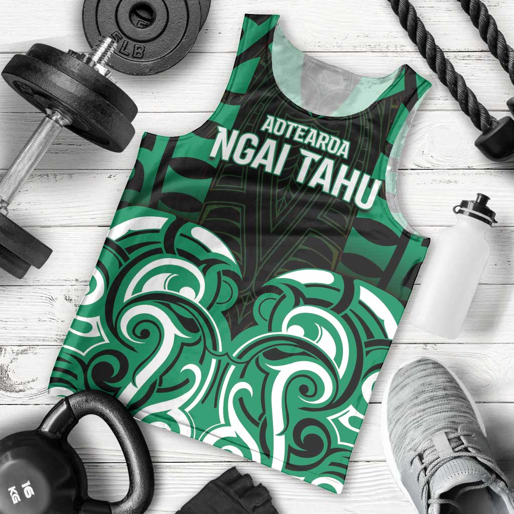 Custom Aotearoa Ngai Tahu Men Tank Top Maori Pattern New Zealand DT05 - Polynesian Pride