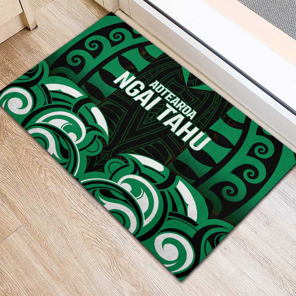 Aotearoa Ngai Tahu Rubber Doormat Maori Pattern New Zealand DT05 - Polynesian Pride