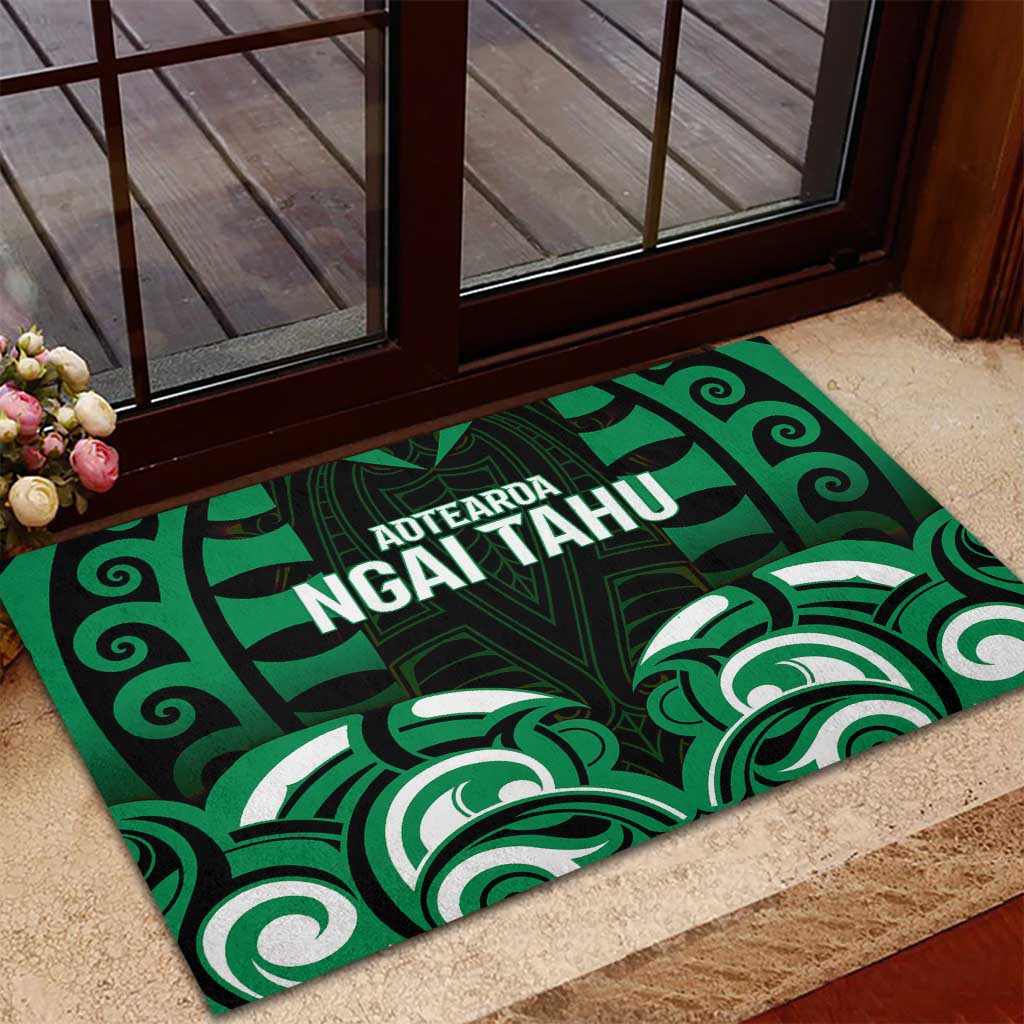 Aotearoa Ngai Tahu Rubber Doormat Maori Pattern New Zealand DT05 - Polynesian Pride