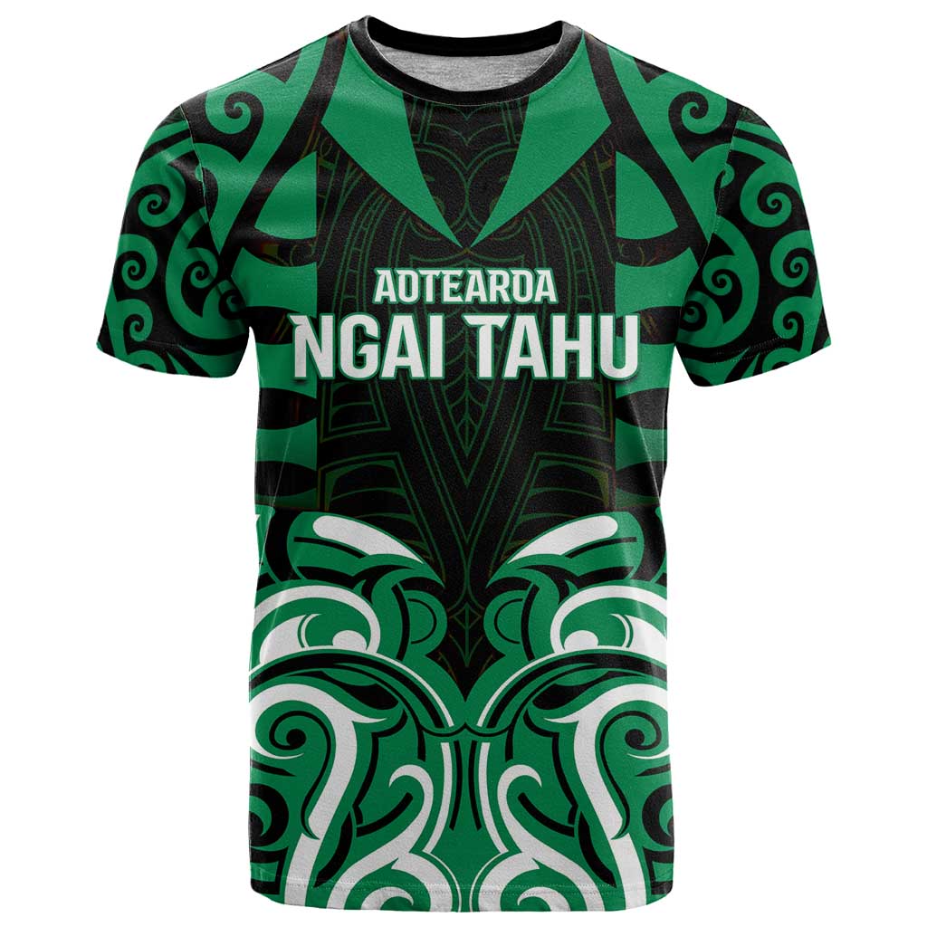 Custom Aotearoa Ngai Tahu T Shirt Maori Pattern New Zealand - Polynesian Pride