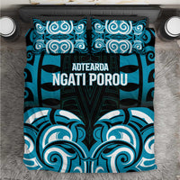Aotearoa Ngati Porou Bedding Set Maori Pattern New Zealand - Polynesian Pride