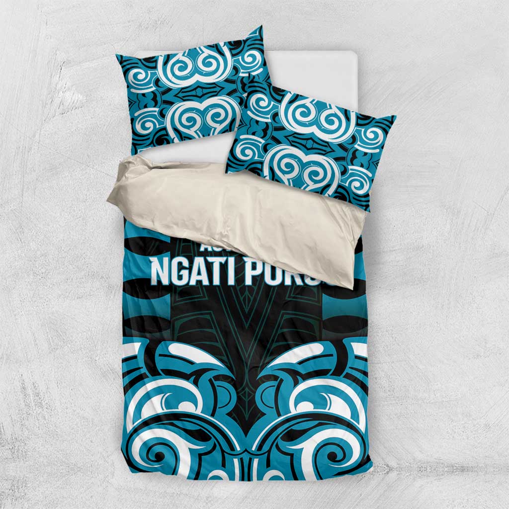 Aotearoa Ngati Porou Bedding Set Maori Pattern New Zealand - Polynesian Pride