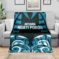 Aotearoa Ngati Porou Blanket Maori Pattern New Zealand - Polynesian Pride