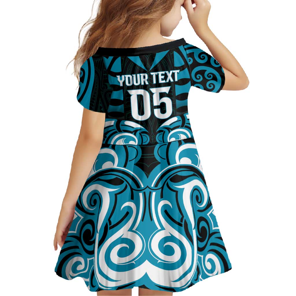 Custom Aotearoa Ngati Porou Family Matching Off Shoulder Maxi Dress and Hawaiian Shirt Maori Pattern New Zealand - Polynesian Pride