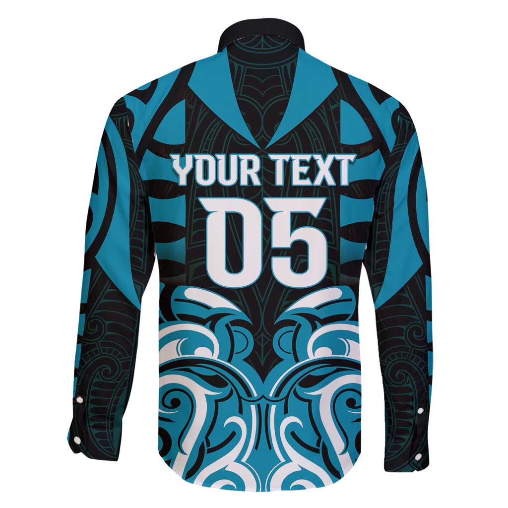 Custom Aotearoa Ngati Porou Family Matching Tank Maxi Dress and Hawaiian Shirt Maori Pattern New Zealand - Polynesian Pride