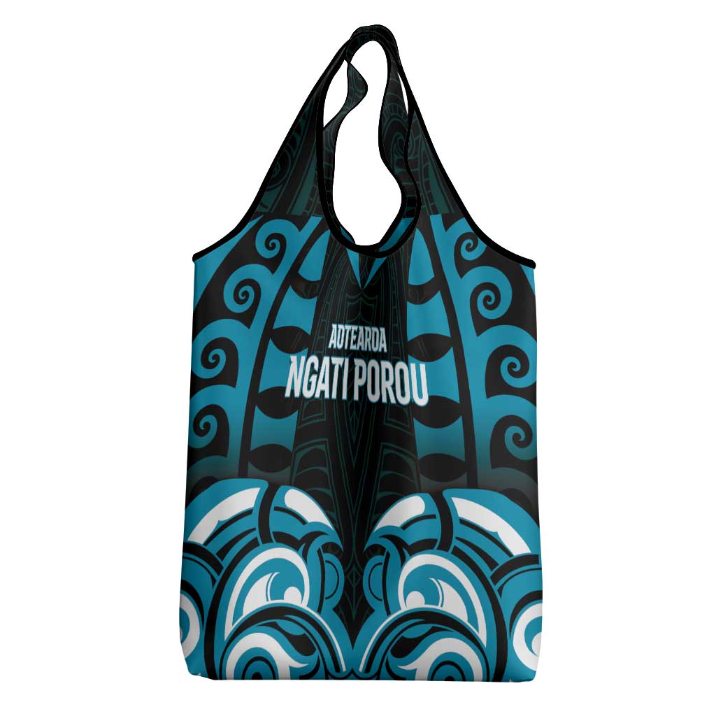 Aotearoa Ngati Porou Grocery Bag Maori Pattern New Zealand DT05 - Polynesian Pride