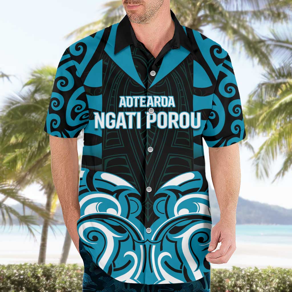 Custom Aotearoa Ngati Porou Hawaiian Shirt Maori Pattern New Zealand DT05 - Polynesian Pride