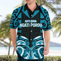 Custom Aotearoa Ngati Porou Hawaiian Shirt Maori Pattern New Zealand DT05 - Polynesian Pride