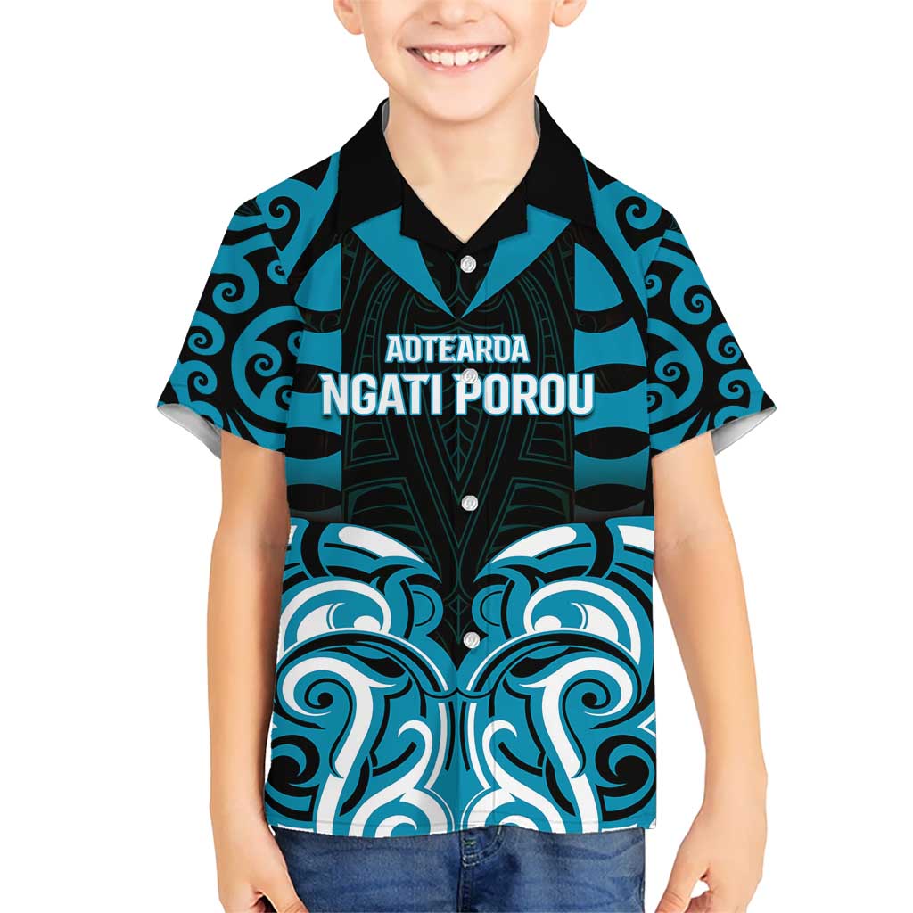 Custom Aotearoa Ngati Porou Hawaiian Shirt Maori Pattern New Zealand DT05 - Polynesian Pride