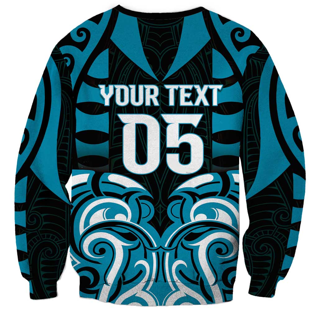 Custom Aotearoa Ngati Porou Sweatshirt Maori Pattern New Zealand DT05 - Polynesian Pride