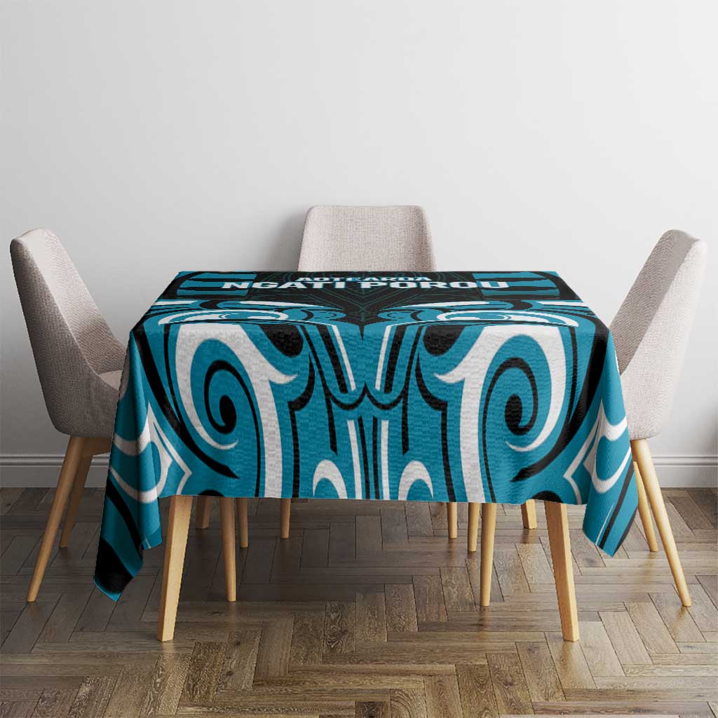Aotearoa Ngati Porou Tablecloth Maori Pattern New Zealand DT05 - Polynesian Pride