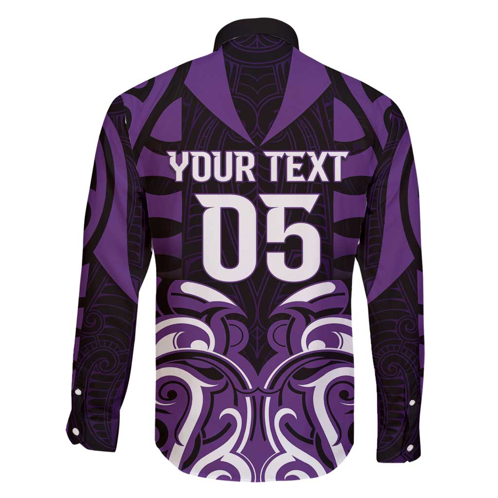 Custom Aotearoa Rangitane Family Matching Long Sleeve Bodycon Dress and Hawaiian Shirt Maori Pattern New Zealand - Polynesian Pride