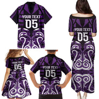 Custom Aotearoa Rangitane Family Matching Puletasi and Hawaiian Shirt Maori Pattern New Zealand DT05 - Polynesian Pride