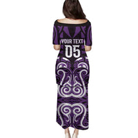 Custom Aotearoa Rangitane Family Matching Puletasi and Hawaiian Shirt Maori Pattern New Zealand DT05 - Polynesian Pride