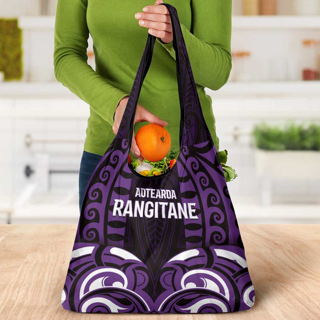 Aotearoa Rangitane Grocery Bag Maori Pattern New Zealand - Polynesian Pride