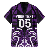 Custom Aotearoa Rangitane Hawaiian Shirt Maori Pattern New Zealand DT05 - Polynesian Pride