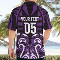 Custom Aotearoa Rangitane Hawaiian Shirt Maori Pattern New Zealand DT05 - Polynesian Pride