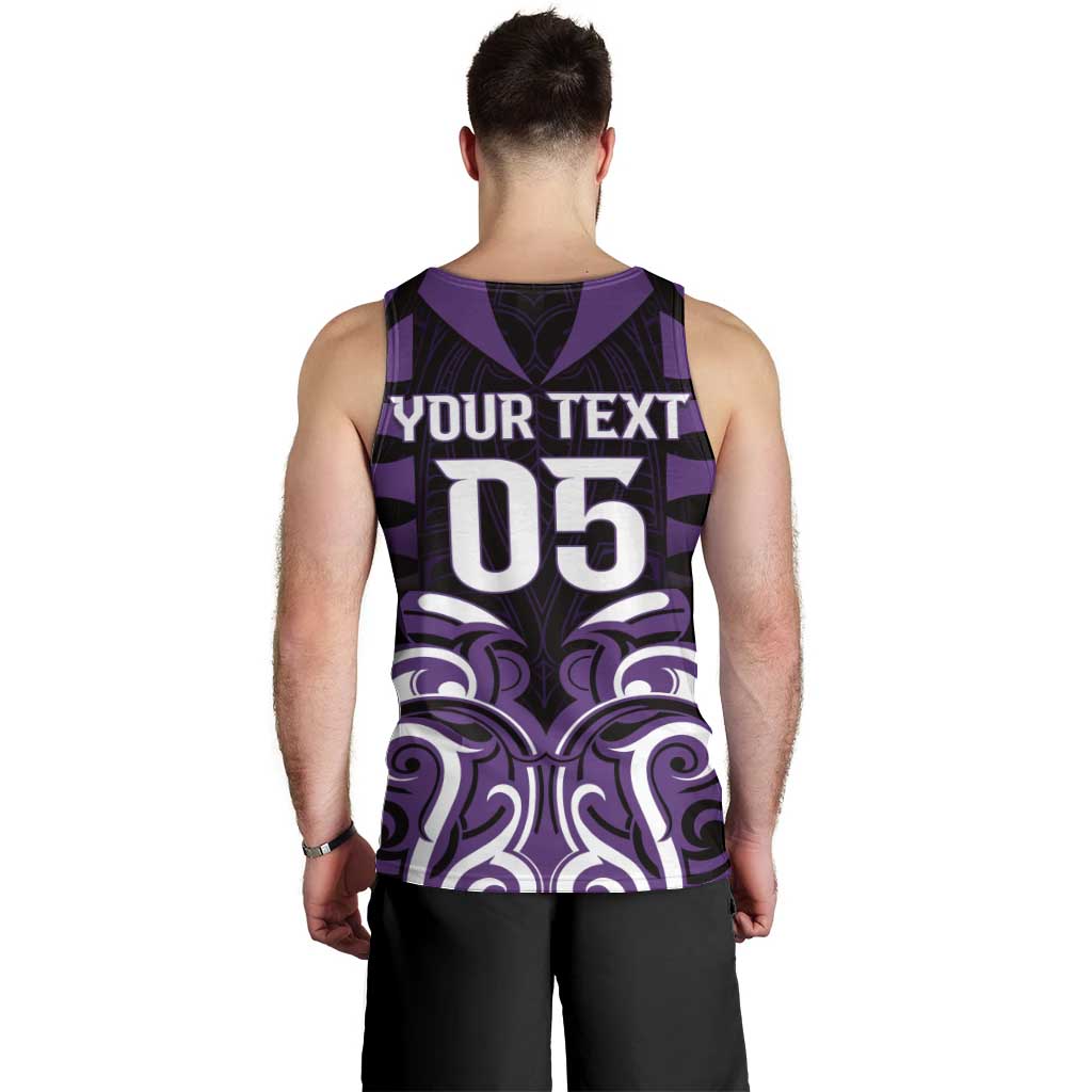 Custom Aotearoa Rangitane Men Tank Top Maori Pattern New Zealand DT05 - Polynesian Pride