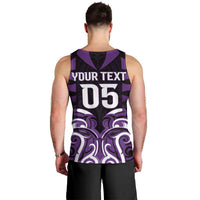 Custom Aotearoa Rangitane Men Tank Top Maori Pattern New Zealand DT05 - Polynesian Pride