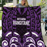 Aotearoa Rangitane Quilt Maori Pattern New Zealand - Polynesian Pride
