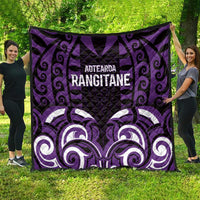 Aotearoa Rangitane Quilt Maori Pattern New Zealand - Polynesian Pride