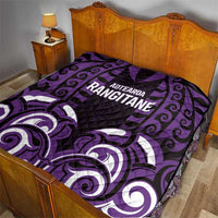 Aotearoa Rangitane Quilt Maori Pattern New Zealand - Polynesian Pride