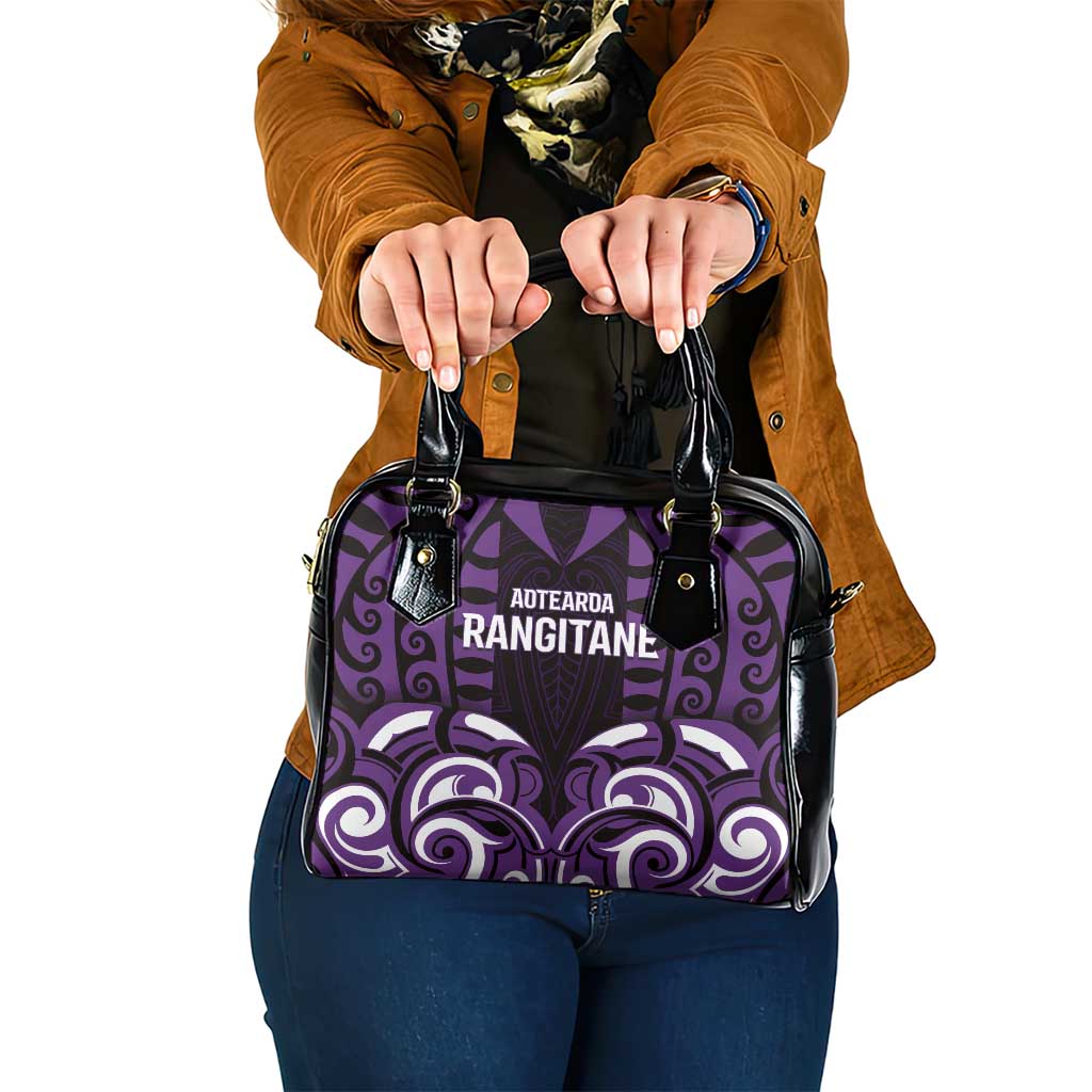 Aotearoa Rangitane Shoulder Handbag Maori Pattern New Zealand - Polynesian Pride