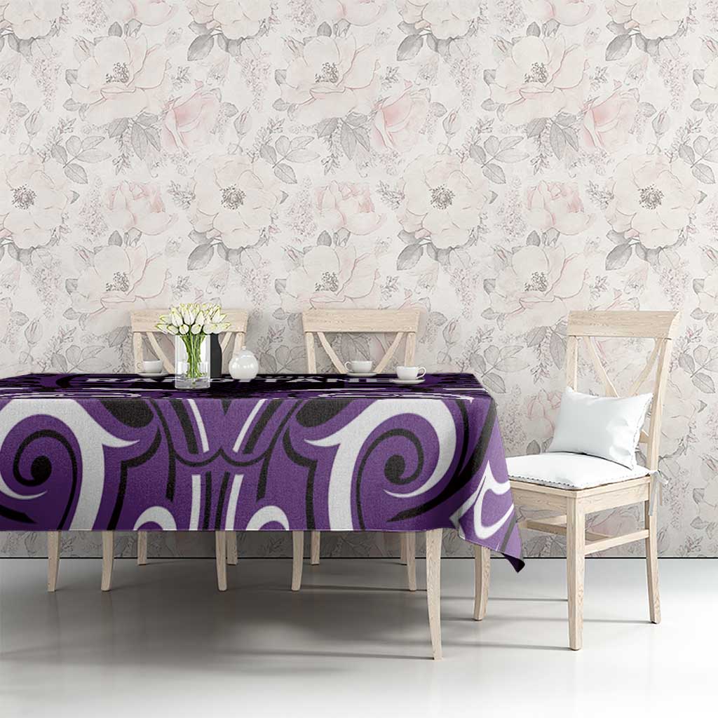 Aotearoa Rangitane Tablecloth Maori Pattern New Zealand DT05 - Polynesian Pride
