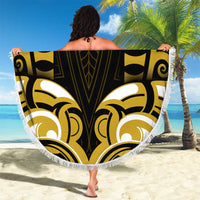 Aotearoa Taranaki Beach Blanket Maori Pattern New Zealand DT05 - Polynesian Pride