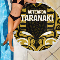 Aotearoa Taranaki Beach Blanket Maori Pattern New Zealand DT05 - Polynesian Pride