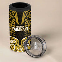 Custom Aotearoa Taranaki 4 in 1 Can Cooler Tumbler Maori Pattern New Zealand DT05 - Polynesian Pride