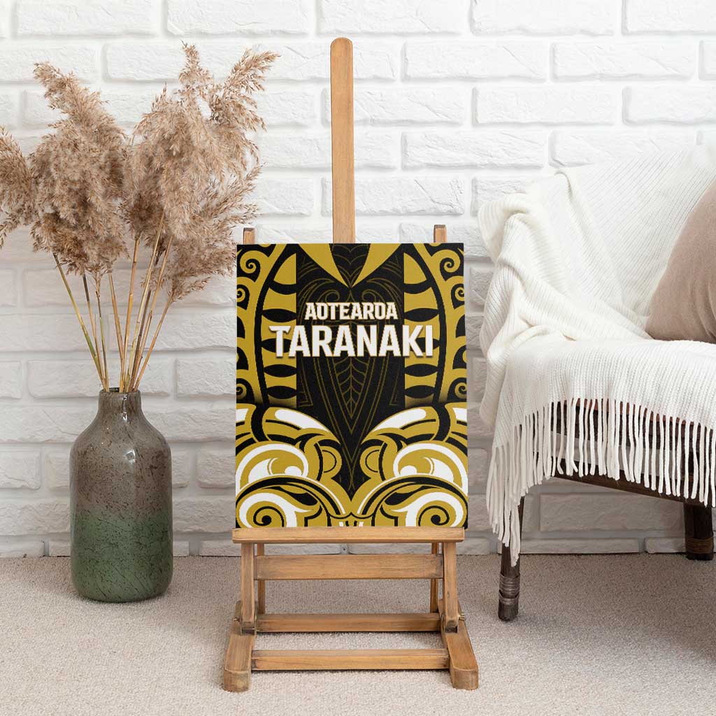 Aotearoa Taranaki Canvas Wall Art Maori Pattern New Zealand DT05 - Polynesian Pride
