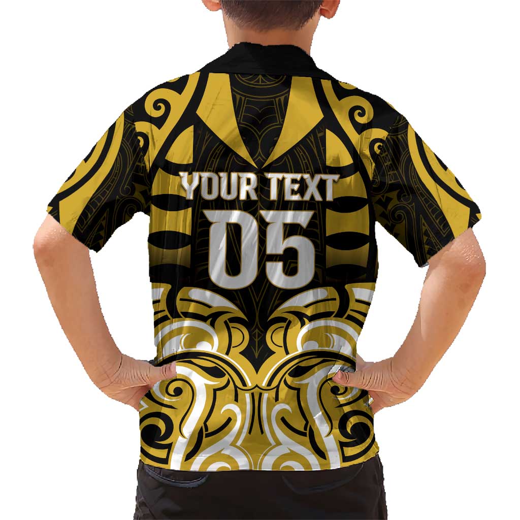 Custom Aotearoa Taranaki Hawaiian Shirt Maori Pattern New Zealand DT05 - Polynesian Pride