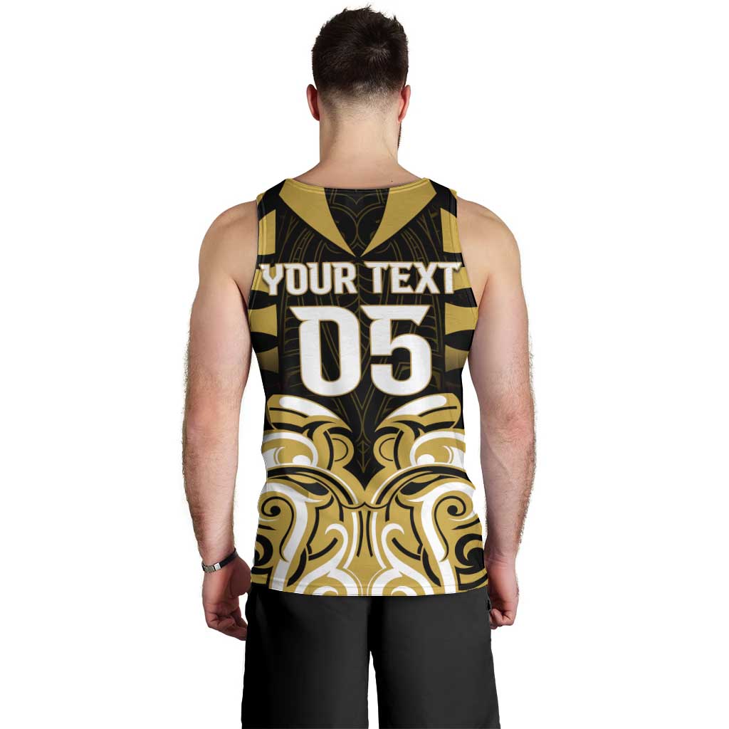 Custom Aotearoa Taranaki Men Tank Top Maori Pattern New Zealand DT05 - Polynesian Pride