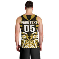 Custom Aotearoa Taranaki Men Tank Top Maori Pattern New Zealand DT05 - Polynesian Pride