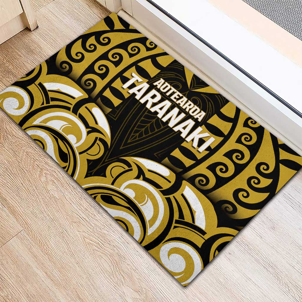 Aotearoa Taranaki Rubber Doormat Maori Pattern New Zealand DT05 - Polynesian Pride