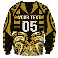 Custom Aotearoa Taranaki Sweatshirt Maori Pattern New Zealand DT05 - Polynesian Pride