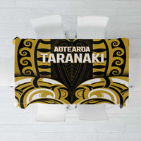 Aotearoa Taranaki Tablecloth Maori Pattern New Zealand DT05 Yellow - Polynesian Pride