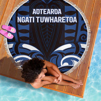 Aotearoa Ngati Tuwharetoa Beach Blanket Maori Pattern New Zealand DT05 - Polynesian Pride
