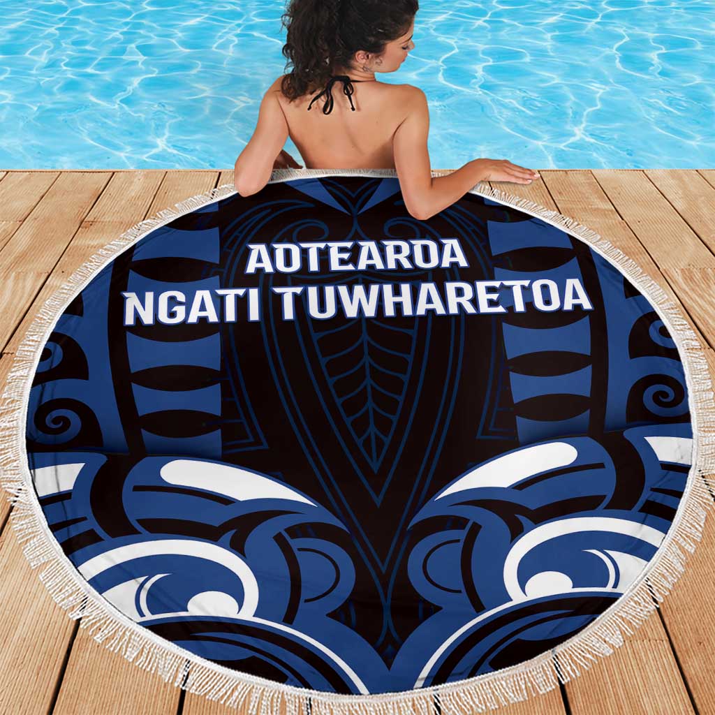 Aotearoa Ngati Tuwharetoa Beach Blanket Maori Pattern New Zealand DT05 - Polynesian Pride