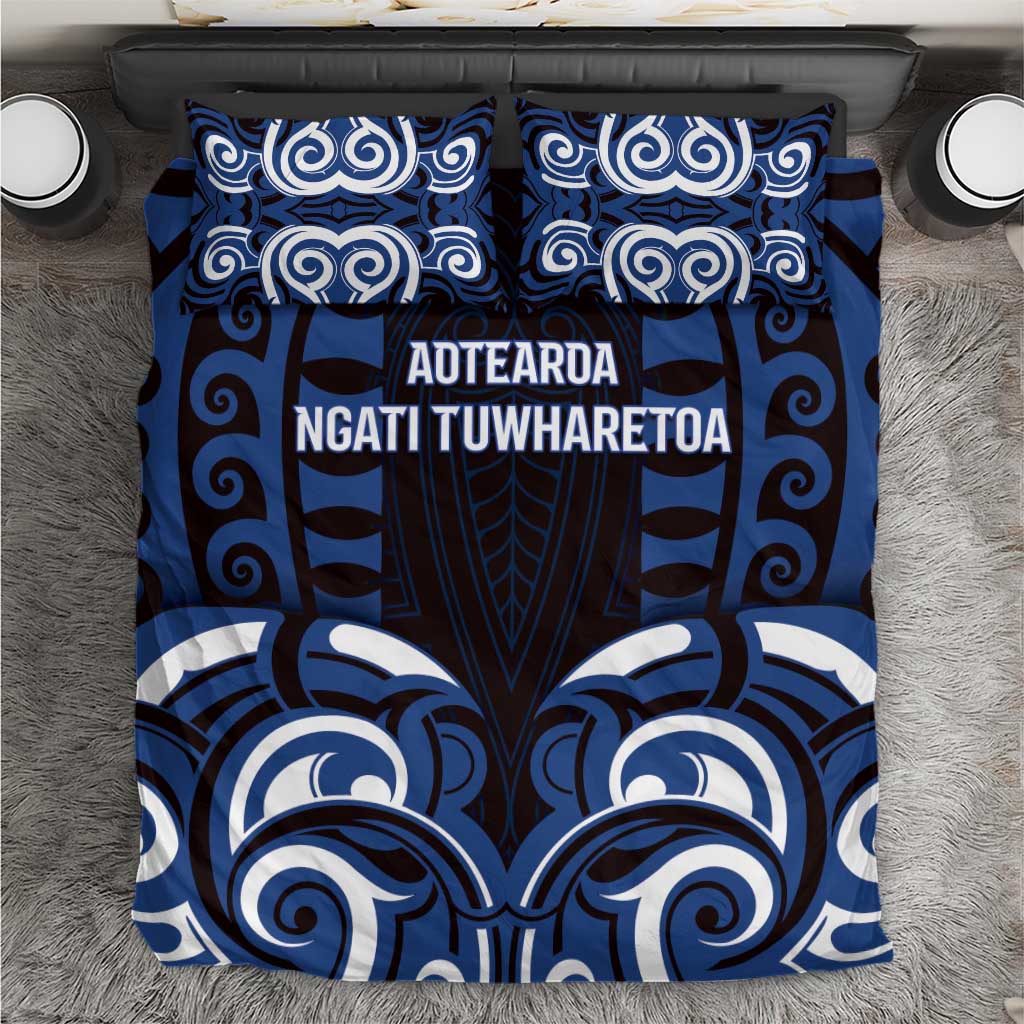 Aotearoa Ngati Tuwharetoa Bedding Set Maori Pattern New Zealand - Polynesian Pride