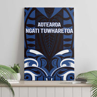 Aotearoa Ngati Tuwharetoa Canvas Wall Art Maori Pattern New Zealand DT05 - Polynesian Pride