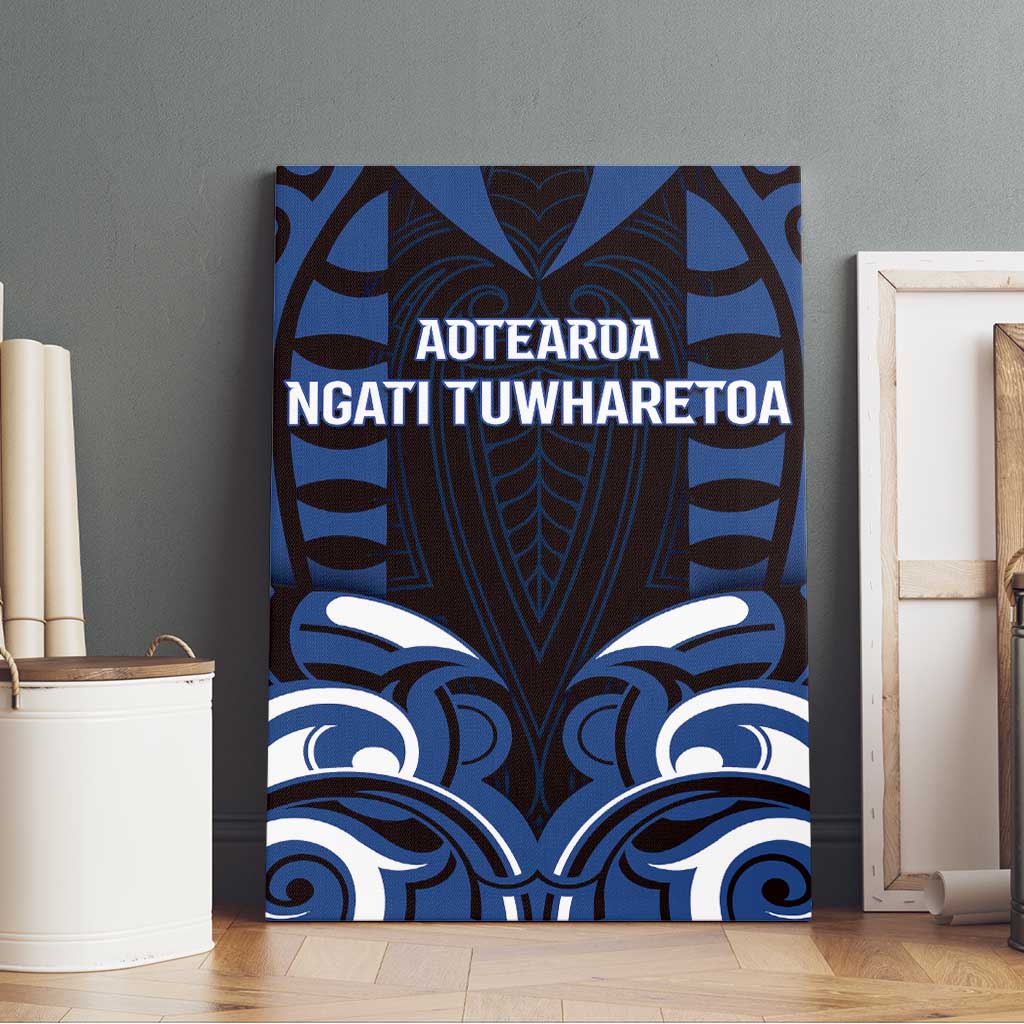 Aotearoa Ngati Tuwharetoa Canvas Wall Art Maori Pattern New Zealand DT05 - Polynesian Pride