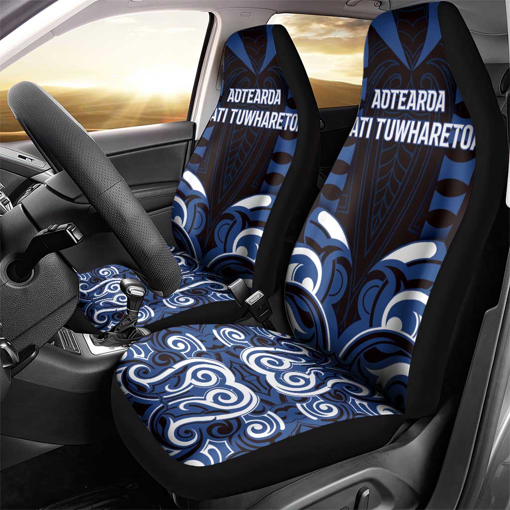 Aotearoa Ngati Tuwharetoa Car Seat Cover Maori Pattern New Zealand - Polynesian Pride