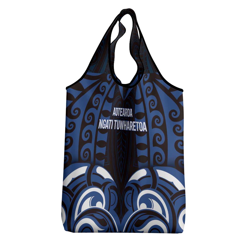 Aotearoa Ngati Tuwharetoa Grocery Bag Maori Pattern New Zealand DT05 - Polynesian Pride