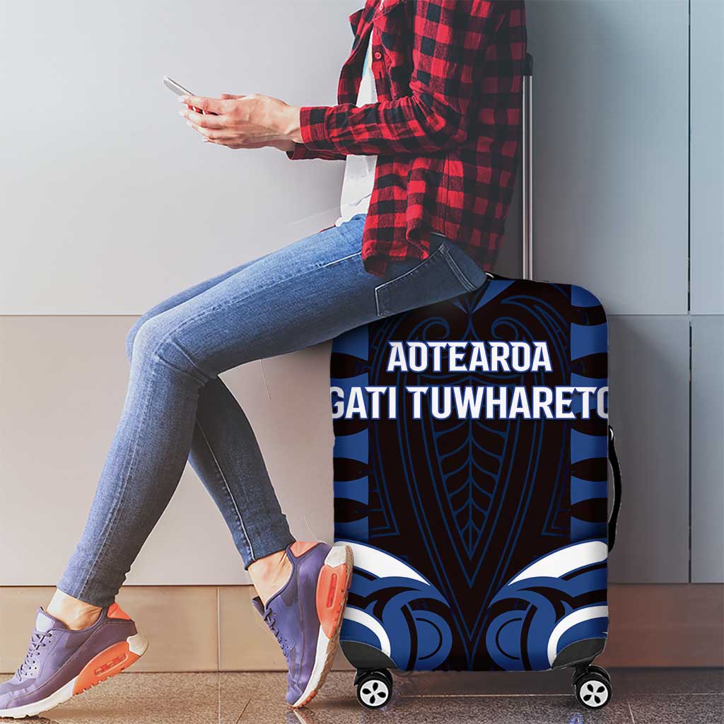 Aotearoa Ngati Tuwharetoa Luggage Cover Maori Pattern New Zealand - Polynesian Pride