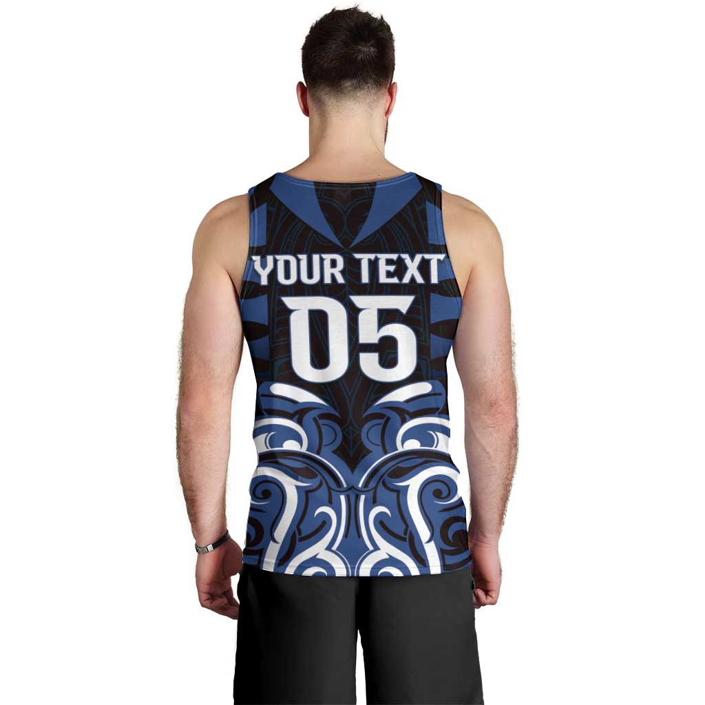 Custom Aotearoa Ngati Tuwharetoa Men Tank Top Maori Pattern New Zealand DT05 - Polynesian Pride