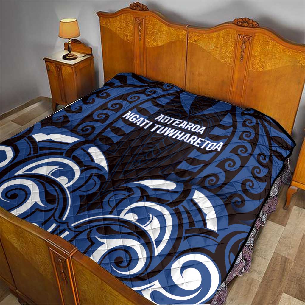 Aotearoa Ngati Tuwharetoa Quilt Maori Pattern New Zealand - Polynesian Pride