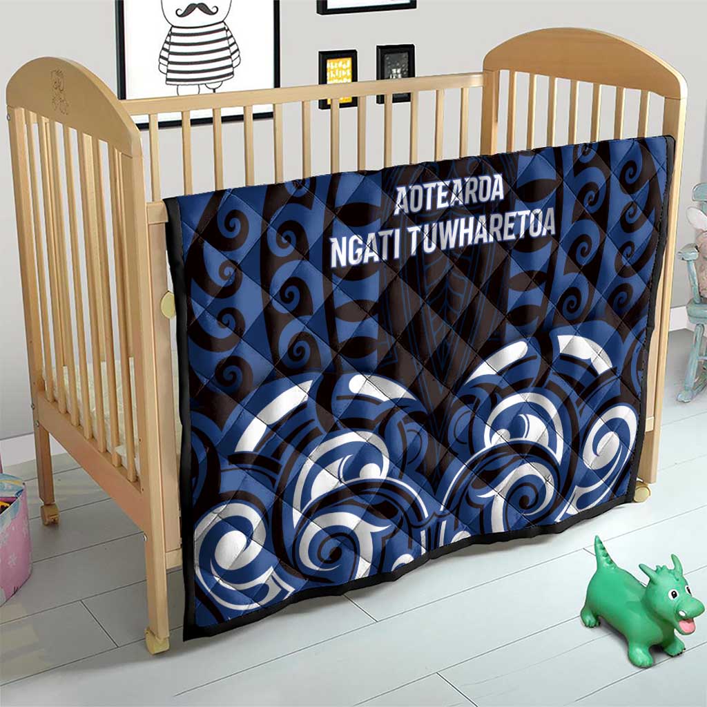 Aotearoa Ngati Tuwharetoa Quilt Maori Pattern New Zealand - Polynesian Pride