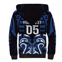 Custom Aotearoa Ngati Tuwharetoa Sherpa Hoodie Maori Pattern New Zealand DT05 - Polynesian Pride
